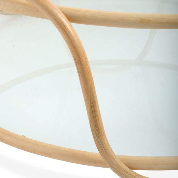 Handmade Rattan Table - Image 3