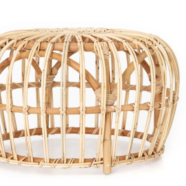 Handmade Rattan Table - Image 4