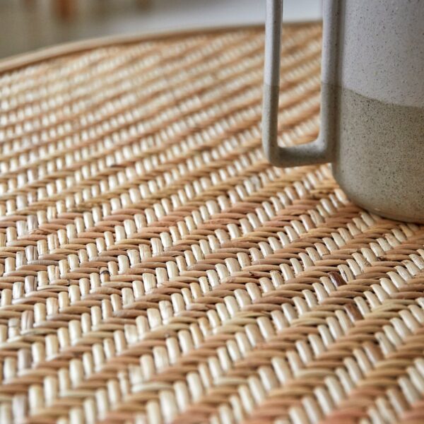 Handmade Rattan Table - Image 5