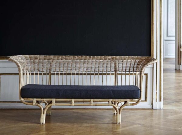 Handmade Rattan Sofa - Image 2