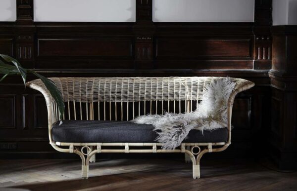 Handmade Rattan Sofa - Image 3