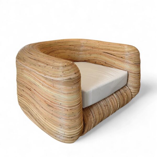 Handmade Rattan Sofa Set - Image 2