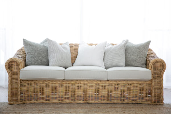 Handmade Rattan Sofa Set - Image 2