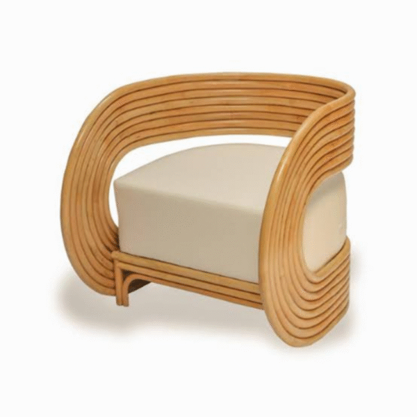 Handmade Rattan Sofa Set - Image 9