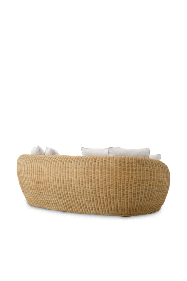 Handmade Rattan Sofa Set - Image 5