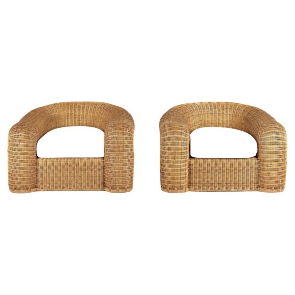 Handmade Rattan Sofa Set - Image 17