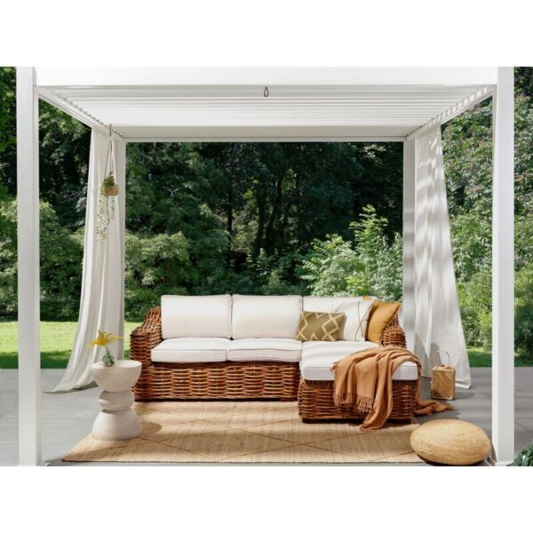 Handmade Rattan Sofa Set - Image 4