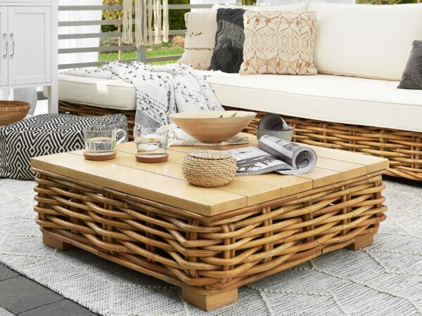 Handmade Rattan Sofa Set - Image 22