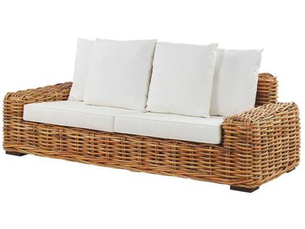 Handmade Rattan Sofa Set - Image 26