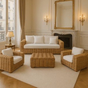 Handmade Rattan Sofa Set