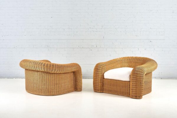 Handmade Rattan Sofa Set - Image 7