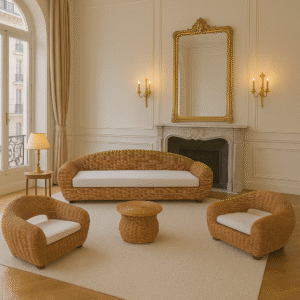 Handmade Rattan Sofa Set