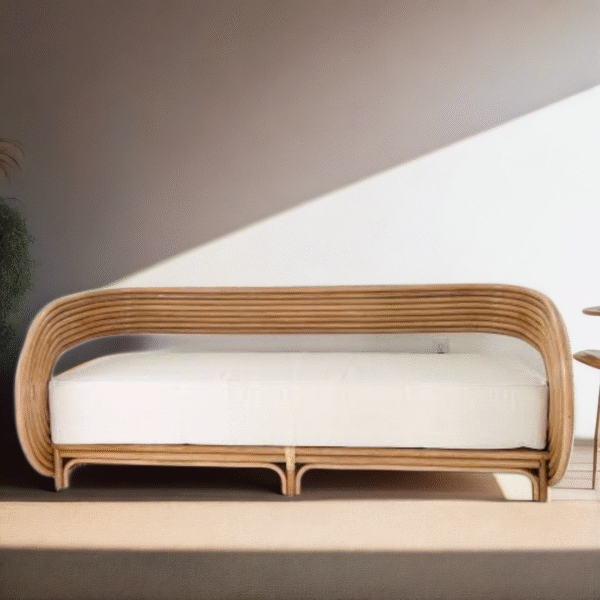 Handmade Rattan Sofa Set - Image 4