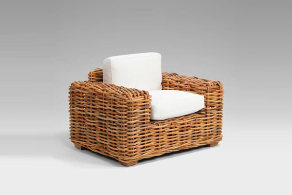 Handmade Rattan Sofa Set - Image 10