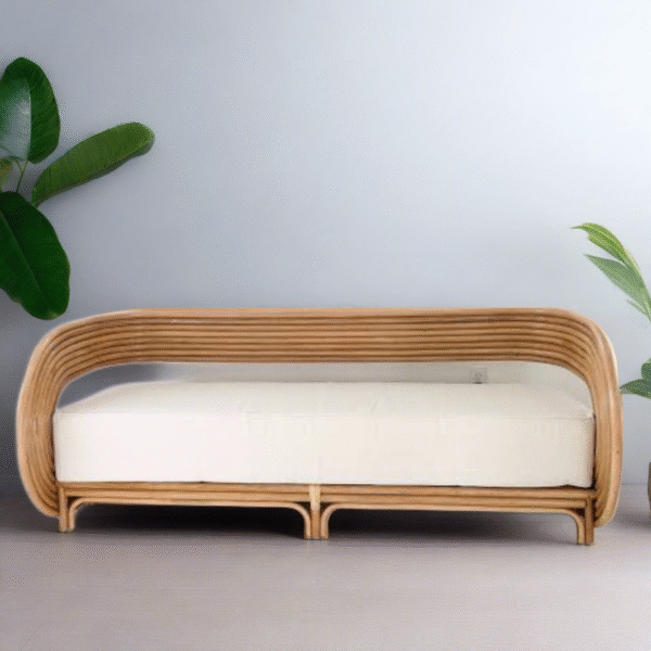 Handmade Rattan Sofa Set - Image 5