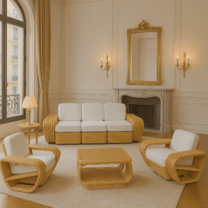 Handmade Rattan Sofa Set