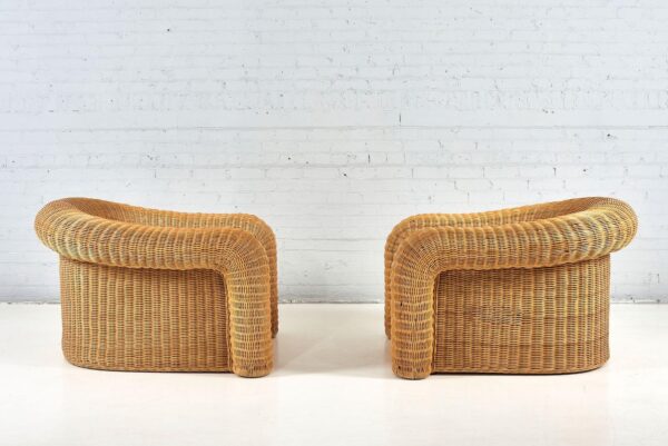 Handmade Rattan Sofa Set - Image 9