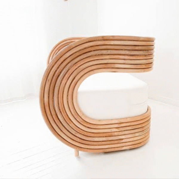 Handmade Rattan Sofa Set - Image 7
