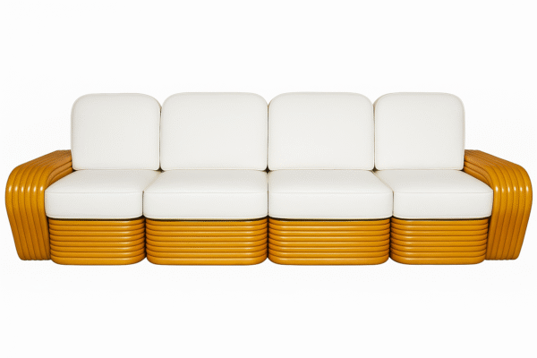Handmade Rattan Sofa Set - Image 8