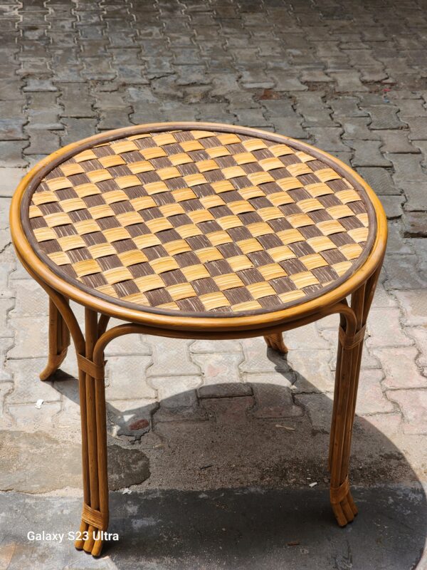 Handmade Rattan Bed, Chair and table