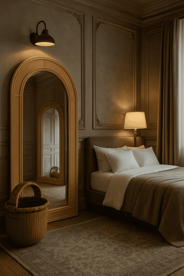 Handmade Rattan Wall Mirror, Real looking Mirror. - Image 7